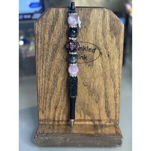 4-17  Handcrafted Extended Length Beaded Pen w/ Refill Ink